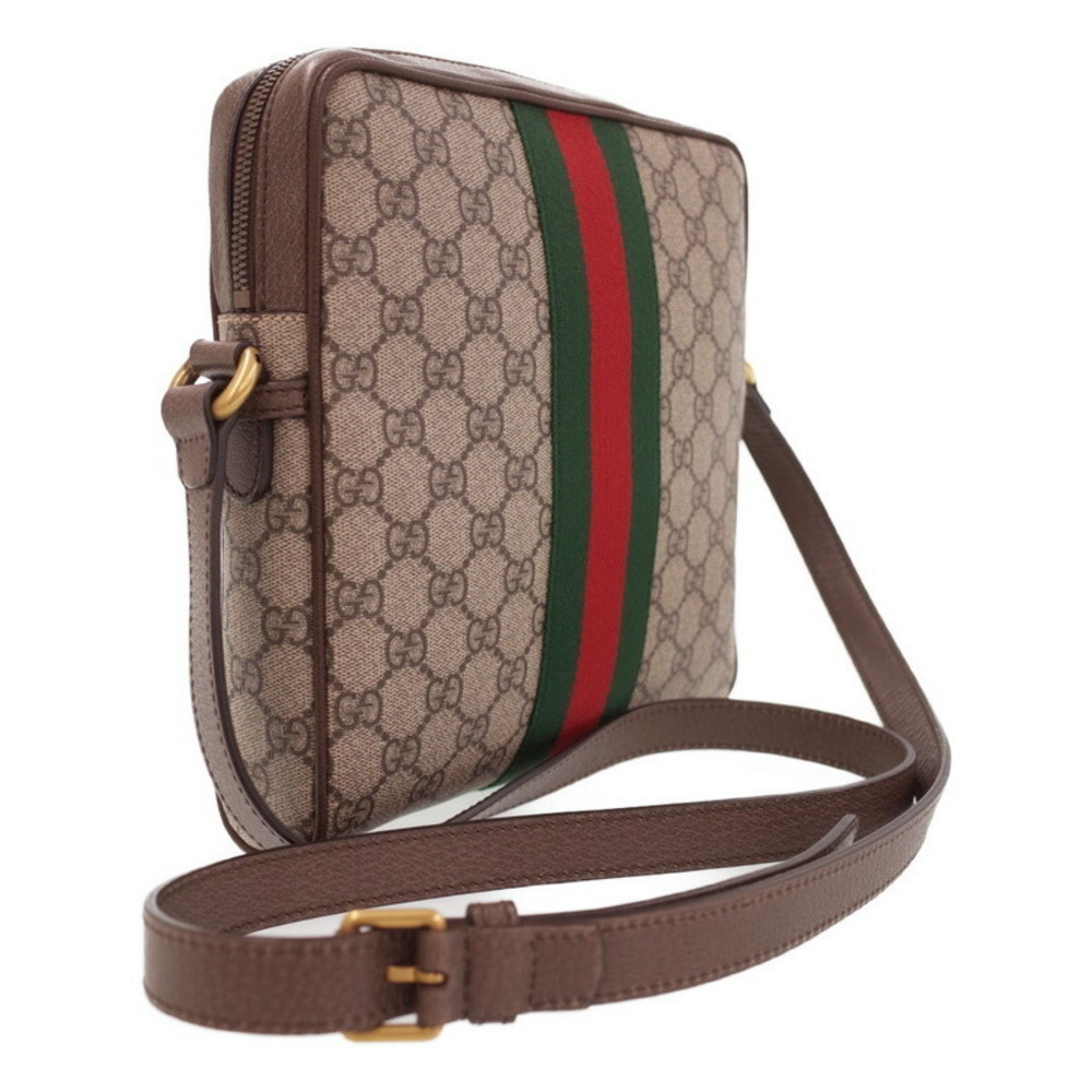 Gucci GG Messenger Ophidia Brown Crossbody Bag Shoulder